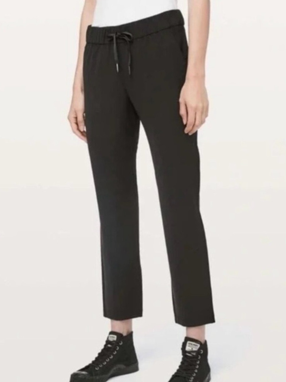 Lululemon On the Fly Black Pants 27”